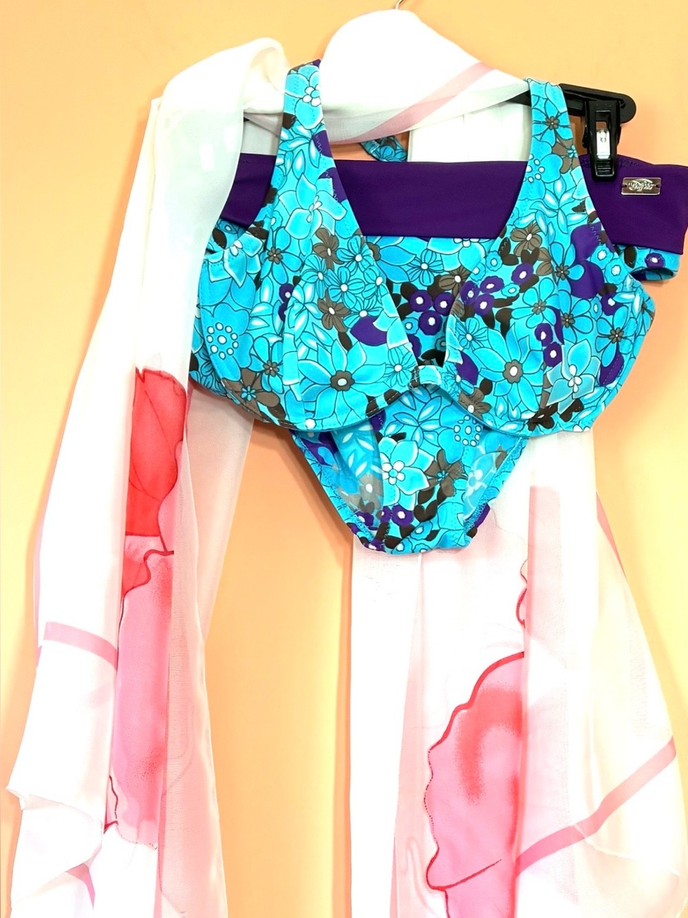 Buffalo Bikini Swimsuit with Pareo